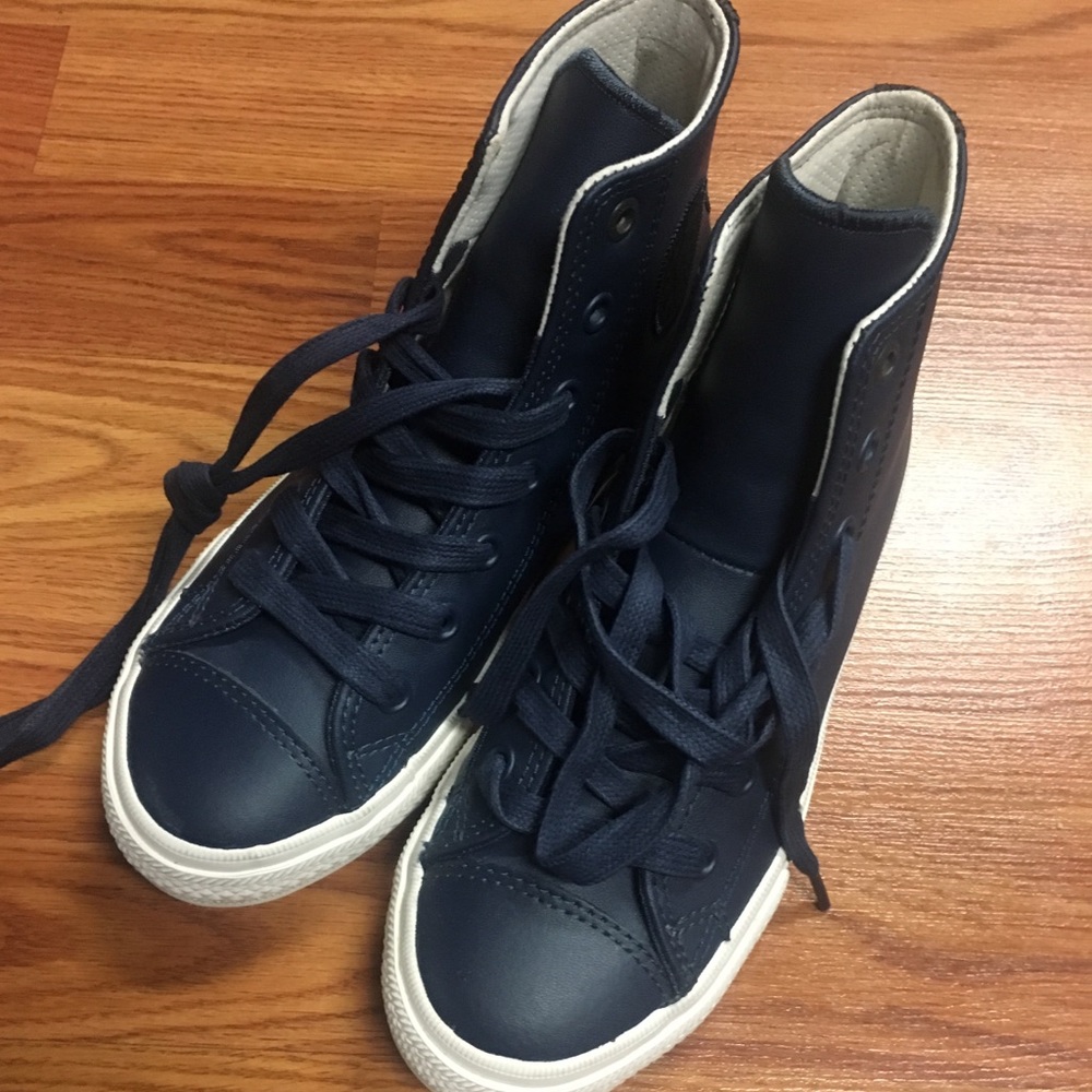 Navy Blue Converse